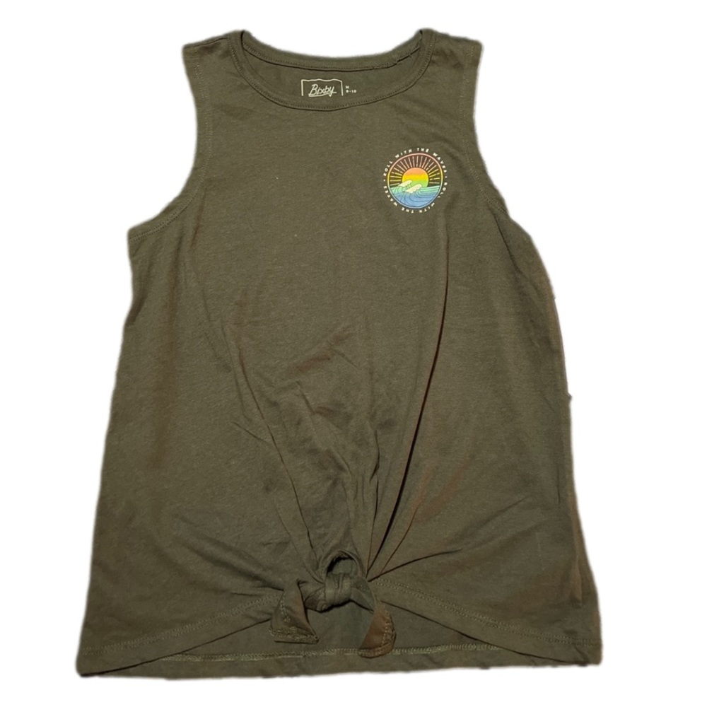 Girls Tie front tank
